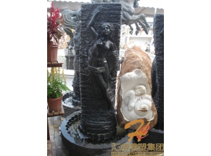 石雕噴泉