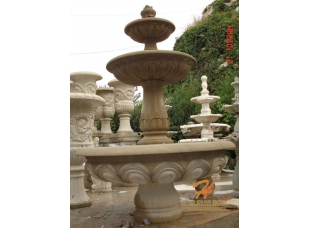石雕噴泉